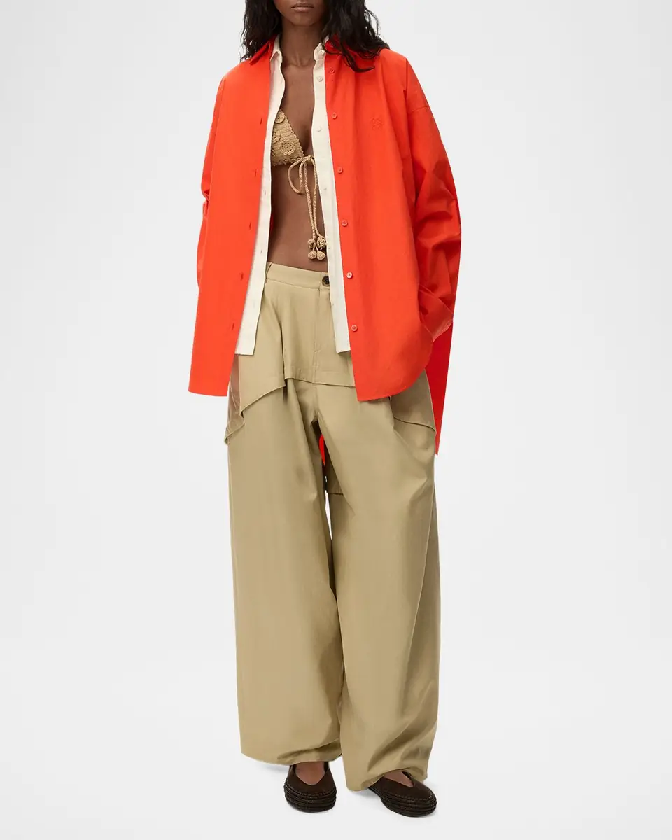 Loewe x Paula's Ibiza Oversized Button-Down Shirt | Thumbnail 2 Loewe x Paula's Ibiza Oversized Button-Down Shirt | Thumbnail 2