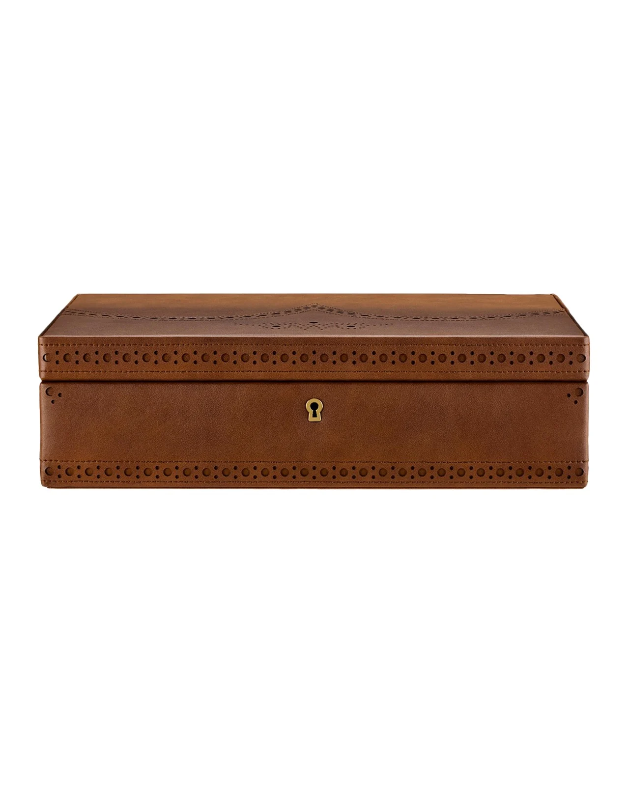 Brogue Vegan Leather 10-Piece Watch Box Brogue Vegan Leather 10-Piece Watch Box