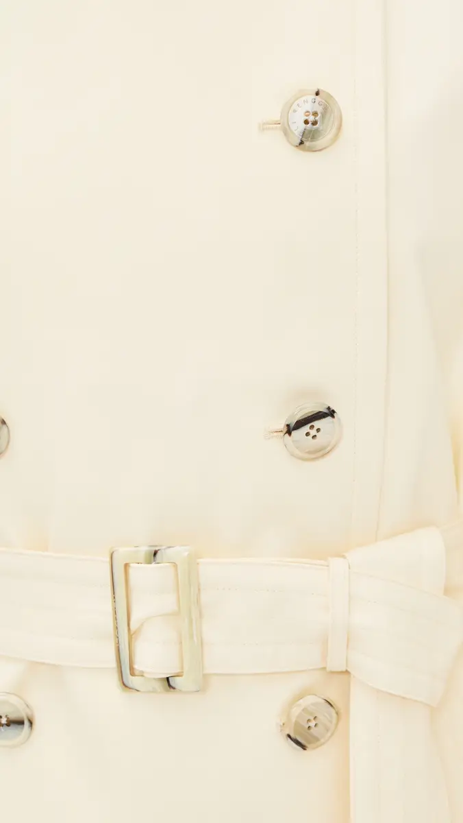 RENGGLI Cotton Twill Trench Coat | Thumbnail 6