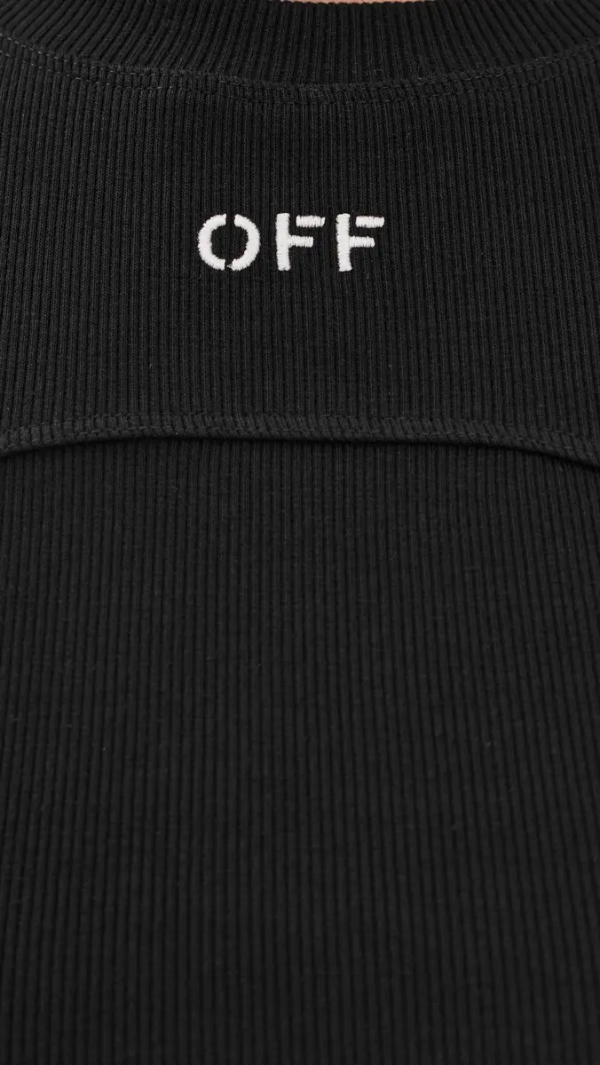 Off-White Off Stamp Ribbed Tank | Thumbnail 6 Off-White Off Stamp Ribbed Tank | Thumbnail 6