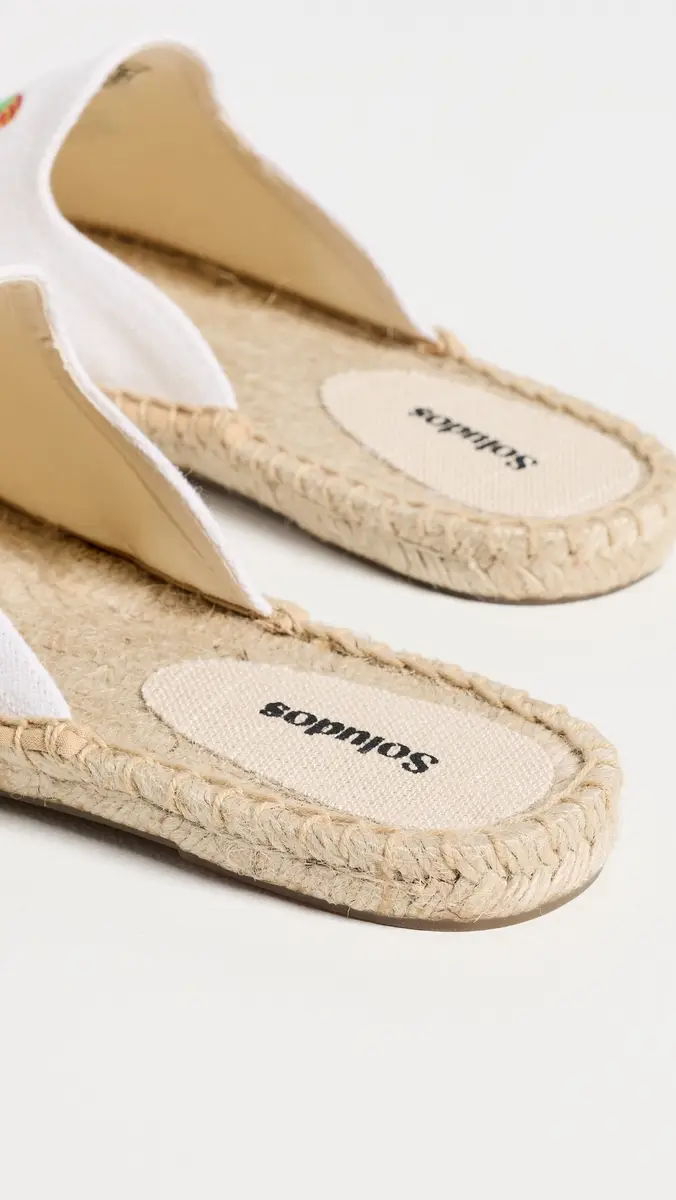 Soludos Espadrilles Mules Mini Strawberries/Oasis White | Thumbnail 4