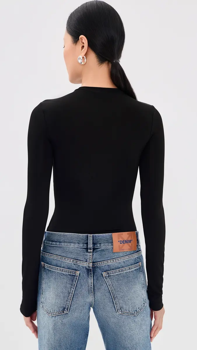 Off-White Off Stamp Second Skin Long Sleeve Crew Tee | Thumbnail 3 Off-White Off Stamp Second Skin Long Sleeve Crew Tee | Thumbnail 3
