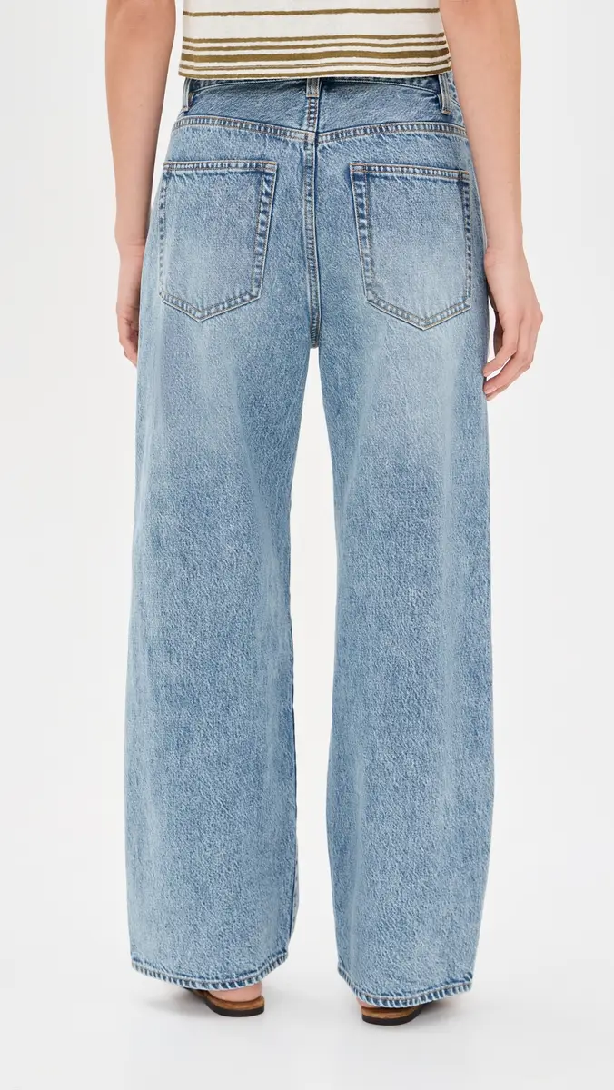FRAME The Crochet Bow Crop Jeans Aura | Thumbnail 3 FRAME The Crochet Bow Crop Jeans Aura | Thumbnail 3