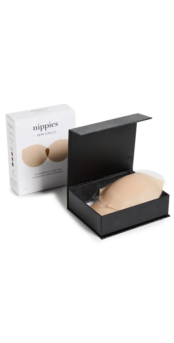 Bristols 6 Nippies Semicircle Nipple Covers Caramel One Size | Image 1 Bristols 6 Nippies Semicircle Nipple Covers Caramel One Size | Image 1