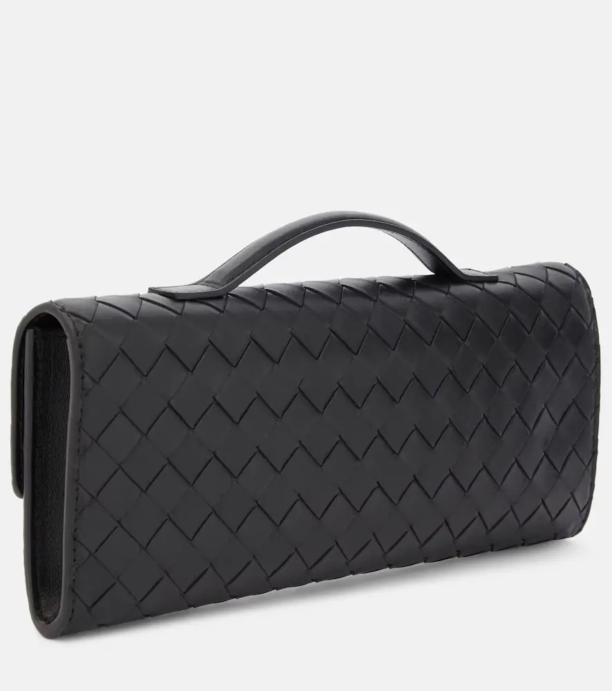 Bottega Veneta Andiamo Intrecciato leather clutch | Thumbnail 4