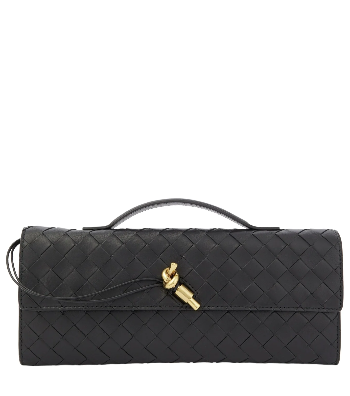 Andiamo Intrecciato leather clutch Andiamo Intrecciato leather clutch