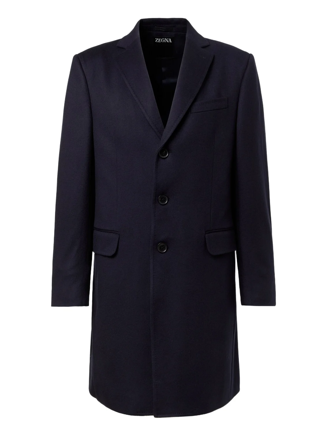 Zegna Wool and cashmere-blend coat