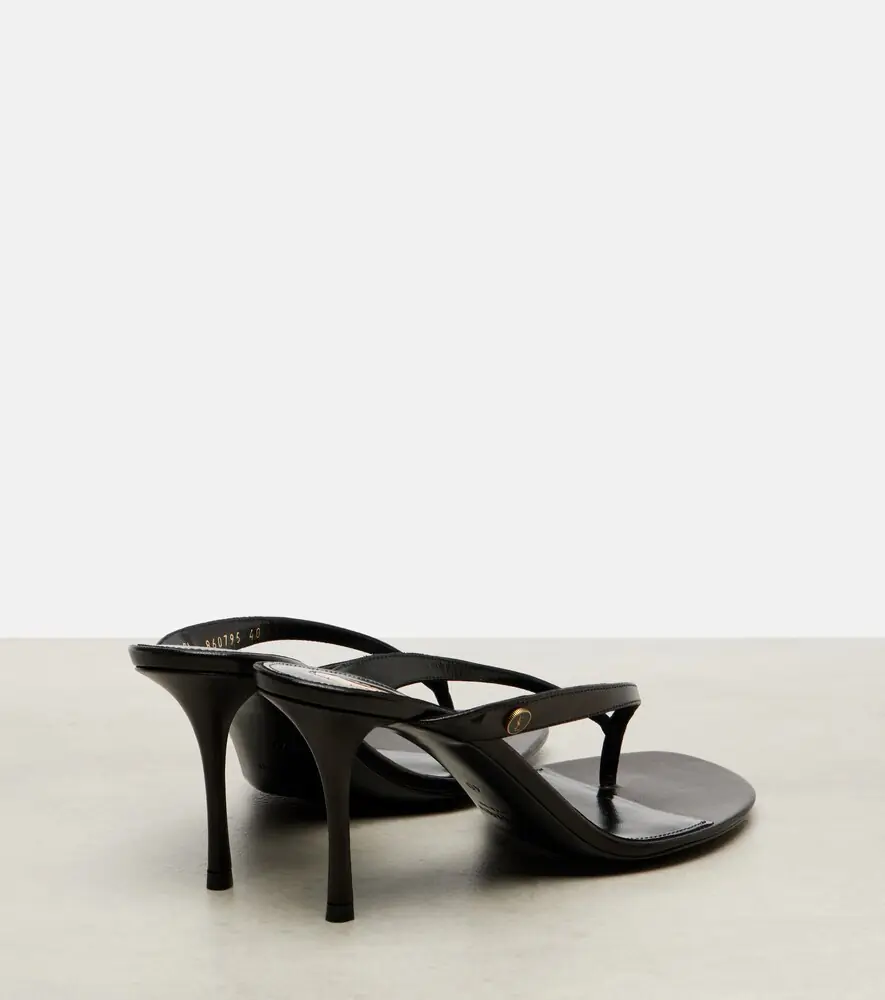 Saint Laurent Sue leather thong sandals | Thumbnail 2