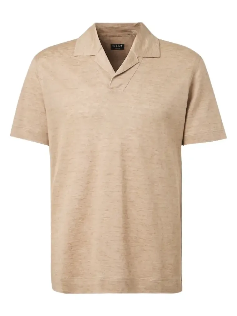 Linen polo shirt Linen polo shirt
