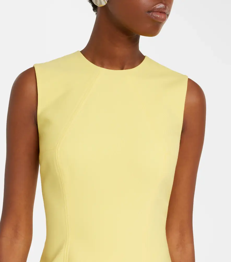 Emilia Wickstead Seema crêpe cocktail dress | Thumbnail 2