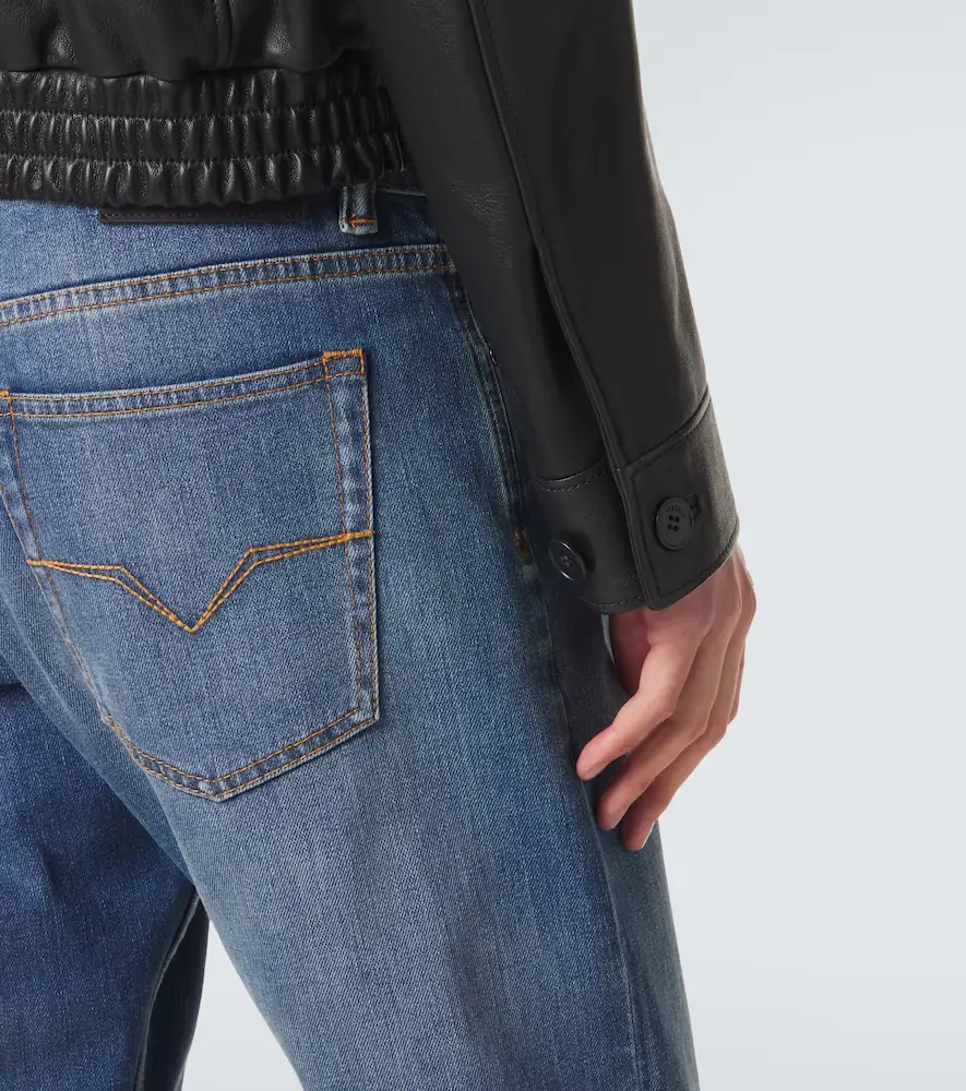 Versace Leather blouson jacket | Thumbnail 5 Versace Leather blouson jacket | Thumbnail 5