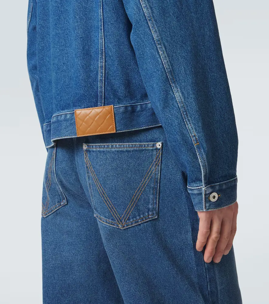 Bottega Veneta Intrecciato denim jacket | Thumbnail 5