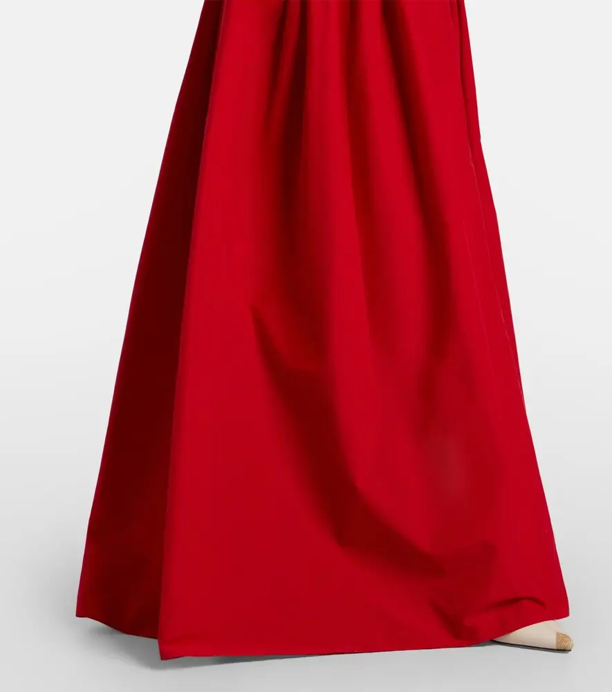 Ralph Lauren Collection Daley belted cotton-blend poplin gown | Thumbnail 3