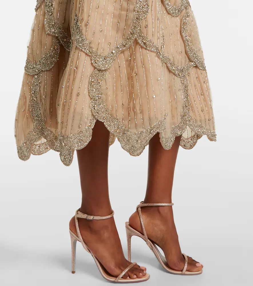 Costarellos Sylvie embellished georgette cocktail dress | Thumbnail 3 Costarellos Sylvie embellished georgette cocktail dress | Thumbnail 3