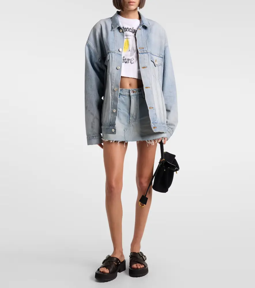 Balenciaga Denim skort | Thumbnail 3 Balenciaga Denim skort | Thumbnail 3