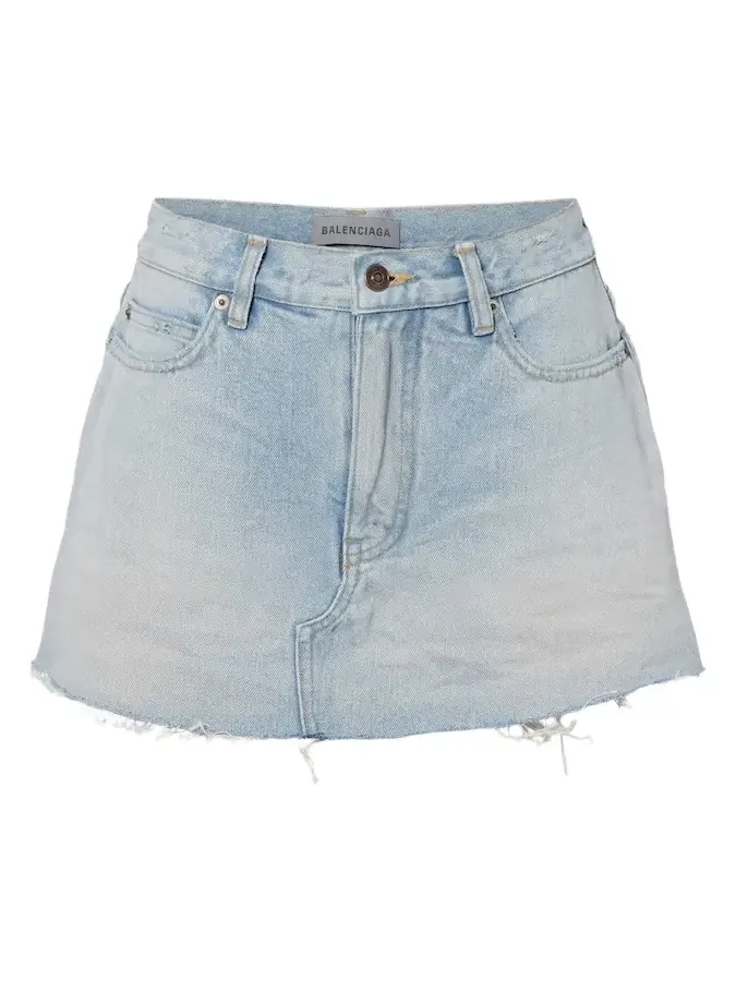 Balenciaga Denim skort