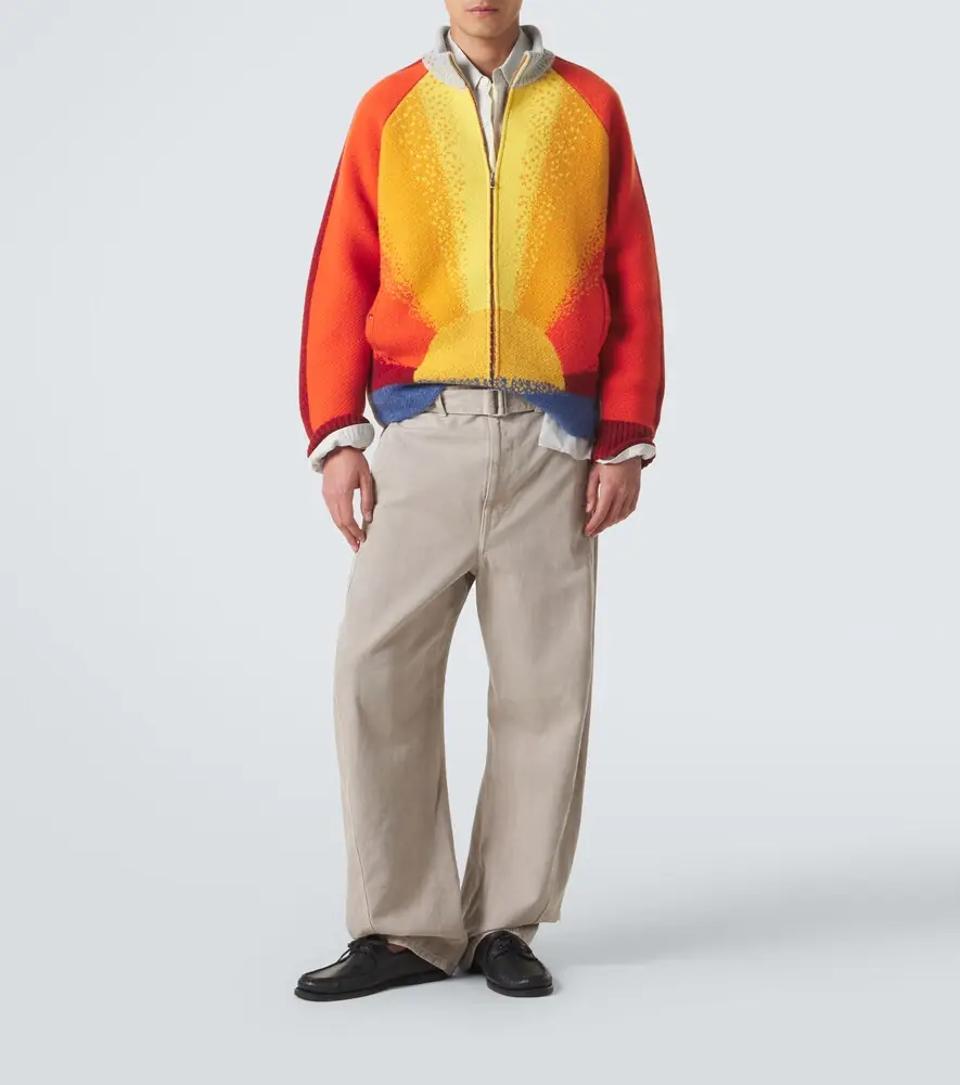 God’s True Cashmere Radiant Sun cashmere zip-up sweater | Thumbnail 4