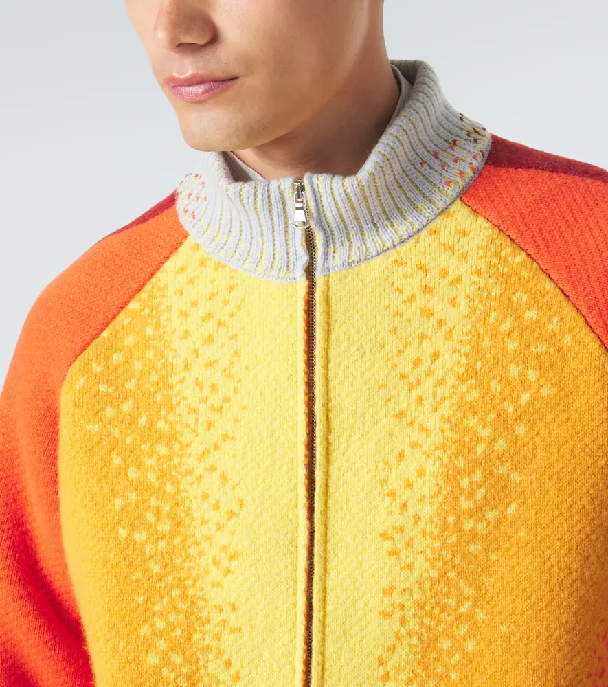 God’s True Cashmere Radiant Sun cashmere zip-up sweater | Thumbnail 5