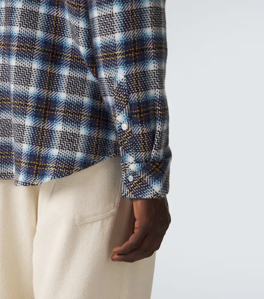 God’s True Cashmere Lightning Storm cashmere shirt with moonstone | Thumbnail 3