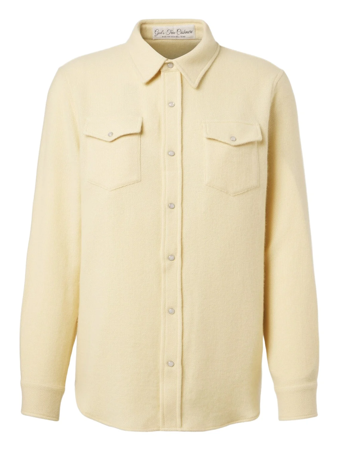 Cashmere shirt with moonstone Cashmere shirt with moonstone
