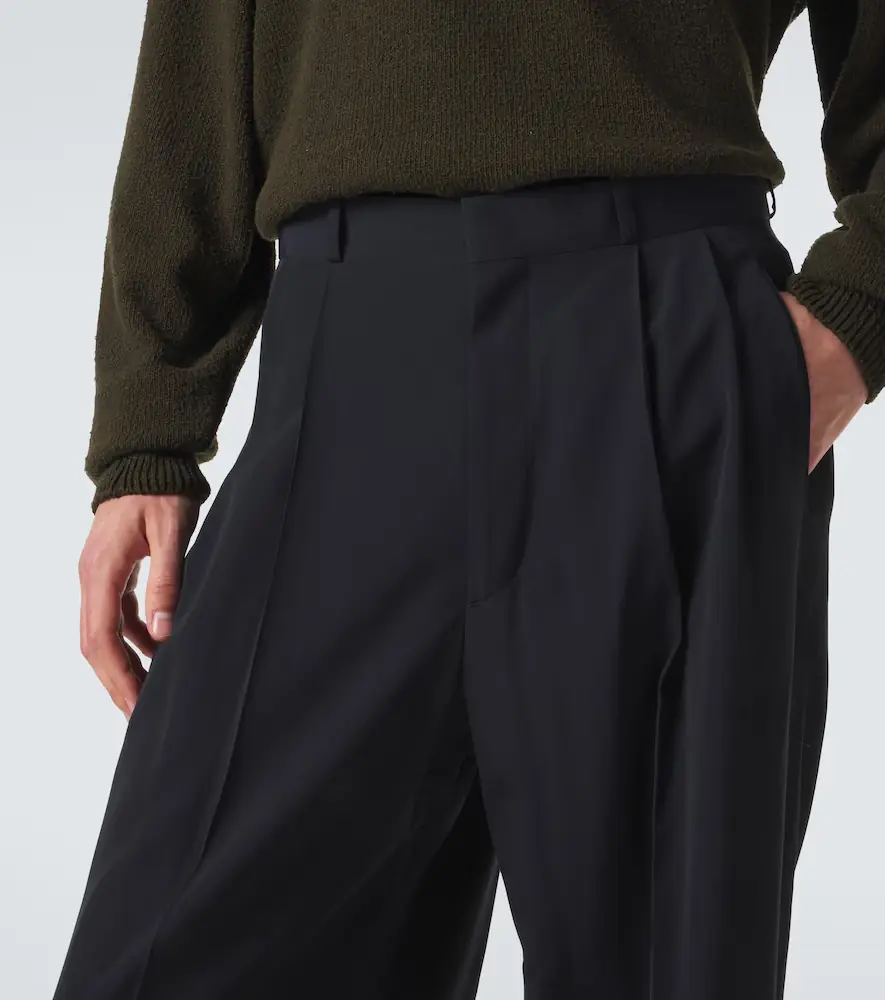 A.PRESSE A. Presse Wool-blend wide-leg pants | Thumbnail 5 A.PRESSE A. Presse Wool-blend wide-leg pants | Thumbnail 5