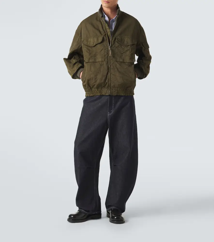 COMME des GARCONS HOMME Comme des Garçons Homme Zip-up bomber jacket | Thumbnail 4 COMME des GARCONS HOMME Comme des Garçons Homme Zip-up bomber jacket | Thumbnail 4