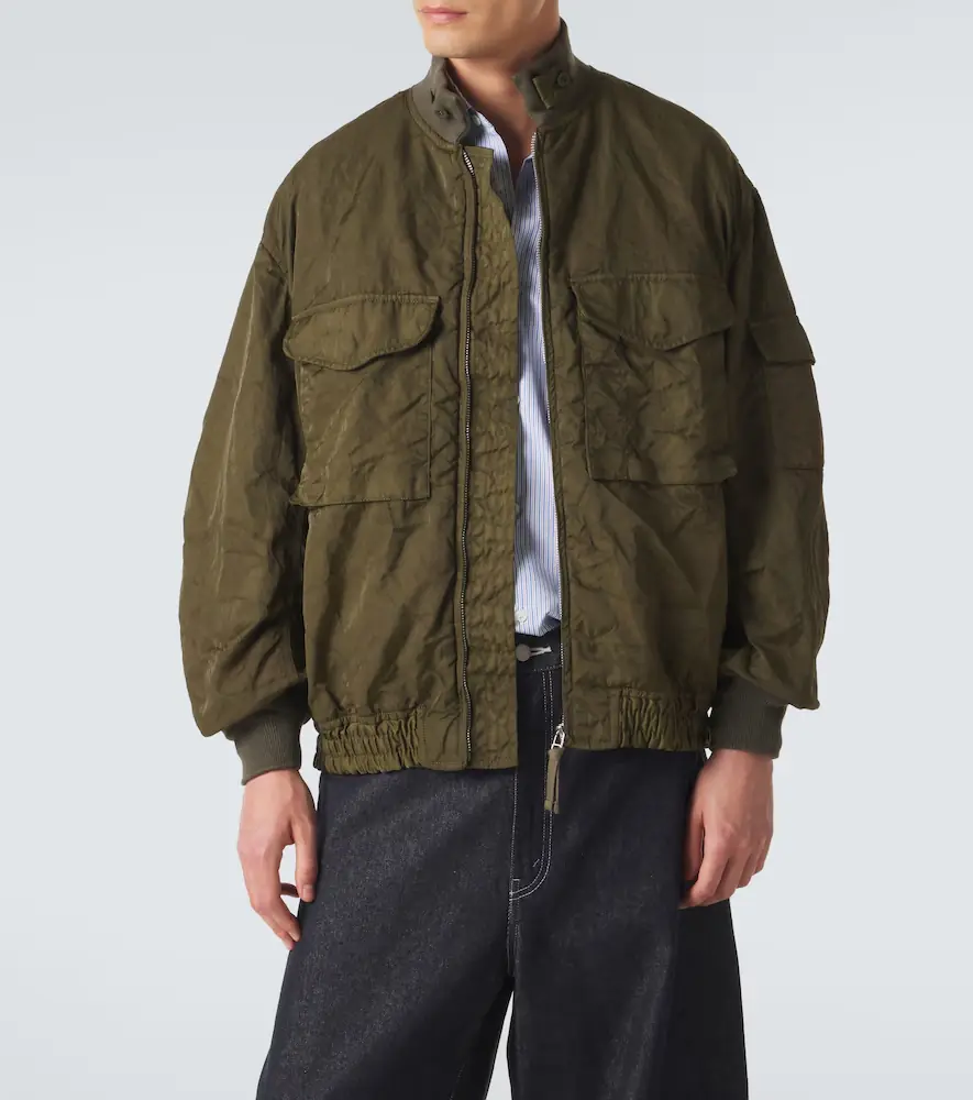 COMME des GARCONS HOMME Comme des Garçons Homme Zip-up bomber jacket | Thumbnail 6 COMME des GARCONS HOMME Comme des Garçons Homme Zip-up bomber jacket | Thumbnail 6