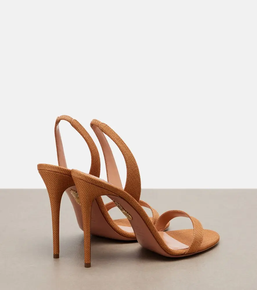 Aquazzura So Nude slingback sandals | Thumbnail 3