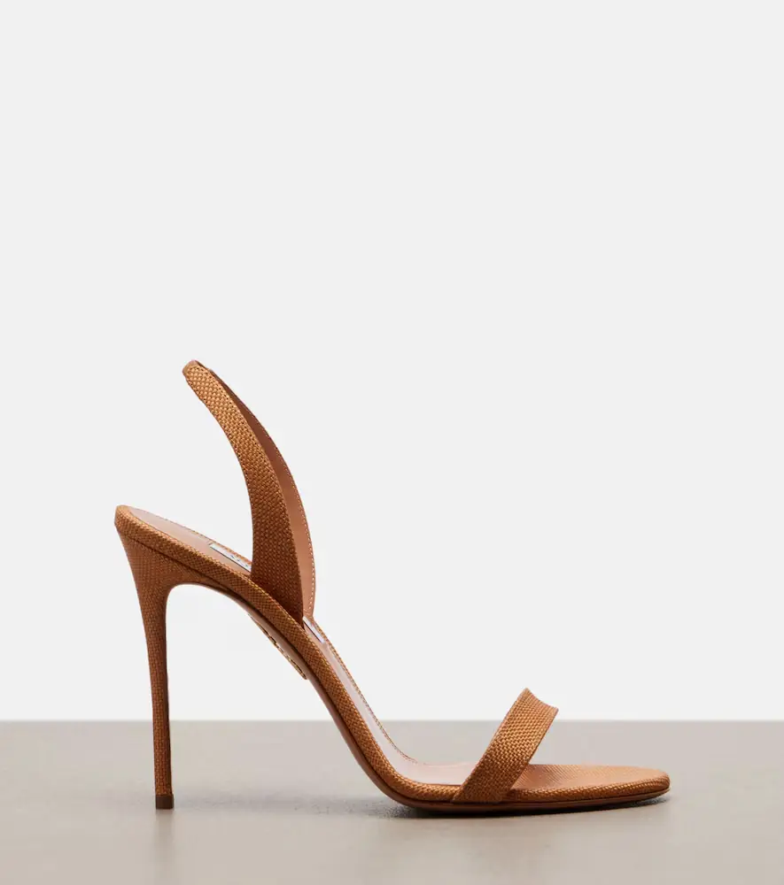 Aquazzura So Nude slingback sandals | Thumbnail 4