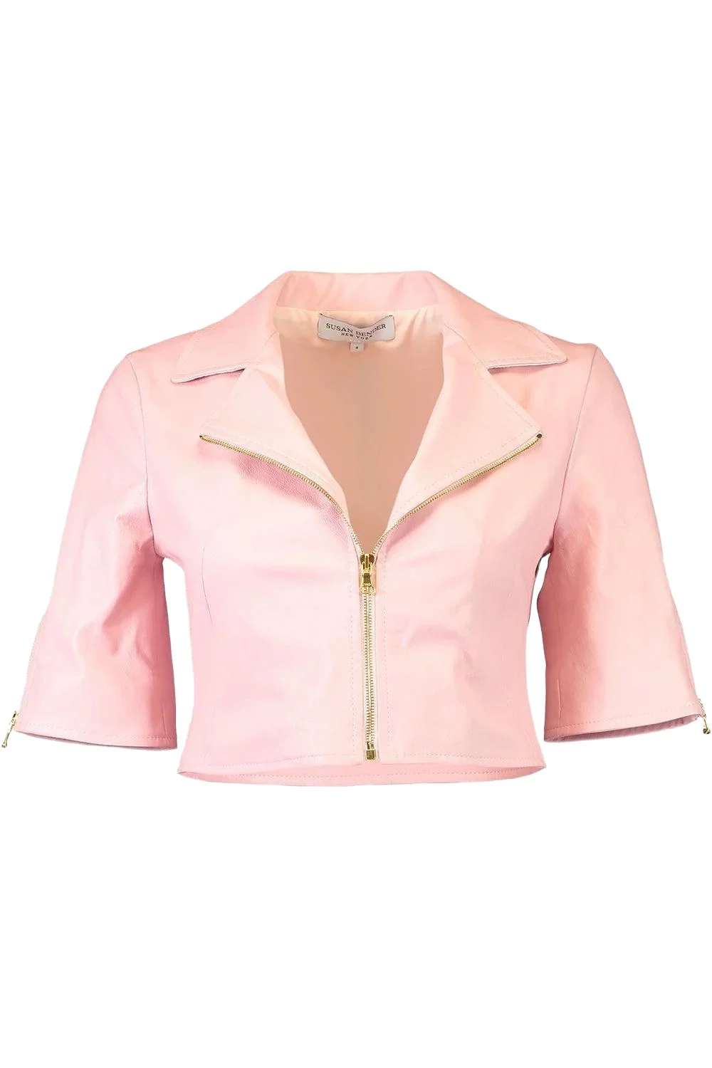 Short Sleeve Moto Jacket - Marissa Short Sleeve Moto Jacket - Marissa