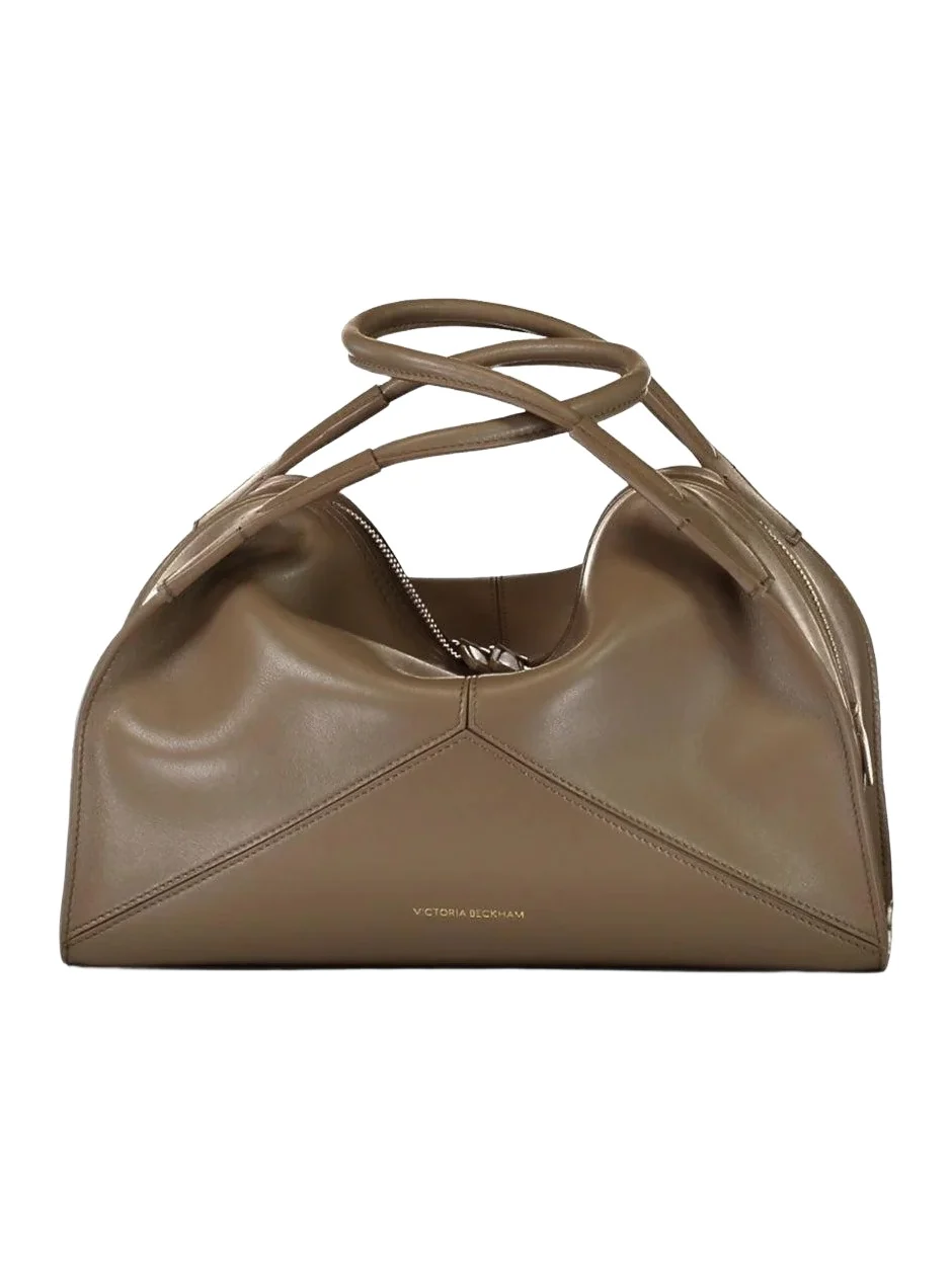 Victoria Beckham Victoria Plie Bag - Dove Grey