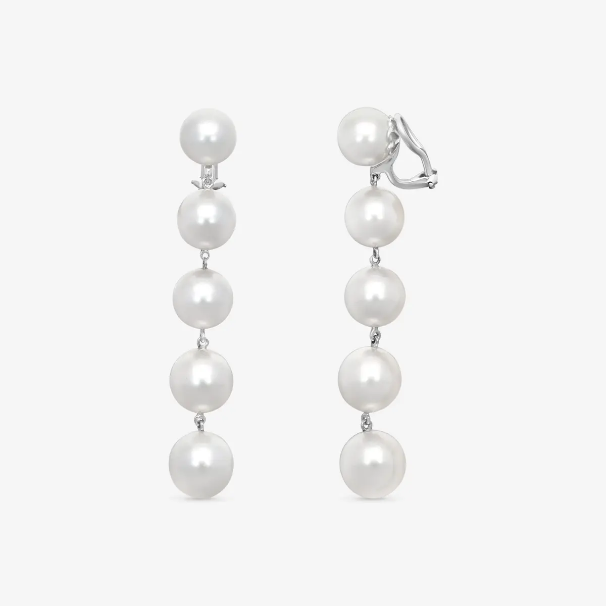 ASSAEL Assael 18K White Gold South Sea Cultured Pearl Earrings by The Solist | Thumbnail 3 ASSAEL Assael 18K White Gold South Sea Cultured Pearl Earrings by The Solist | Thumbnail 3