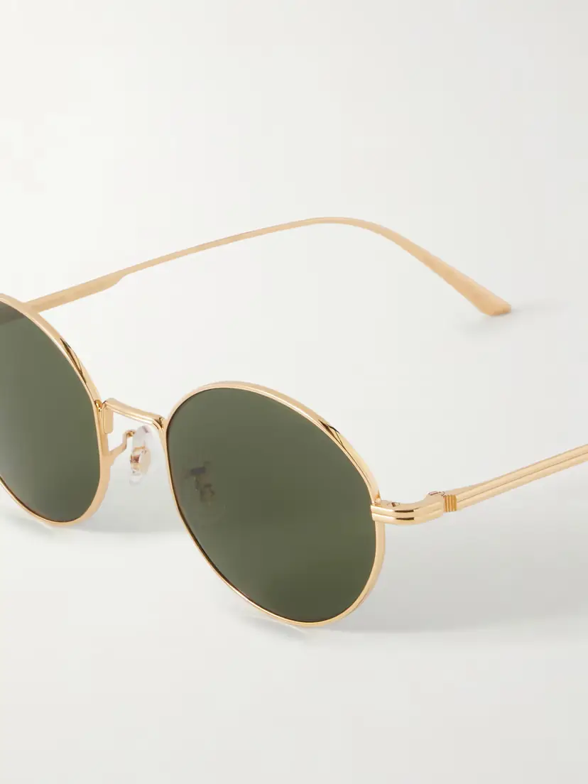 Oliver Peoples + Khaite 1994c Round-frame Metal Sunglasses | Thumbnail 4 Oliver Peoples + Khaite 1994c Round-frame Metal Sunglasses | Thumbnail 4