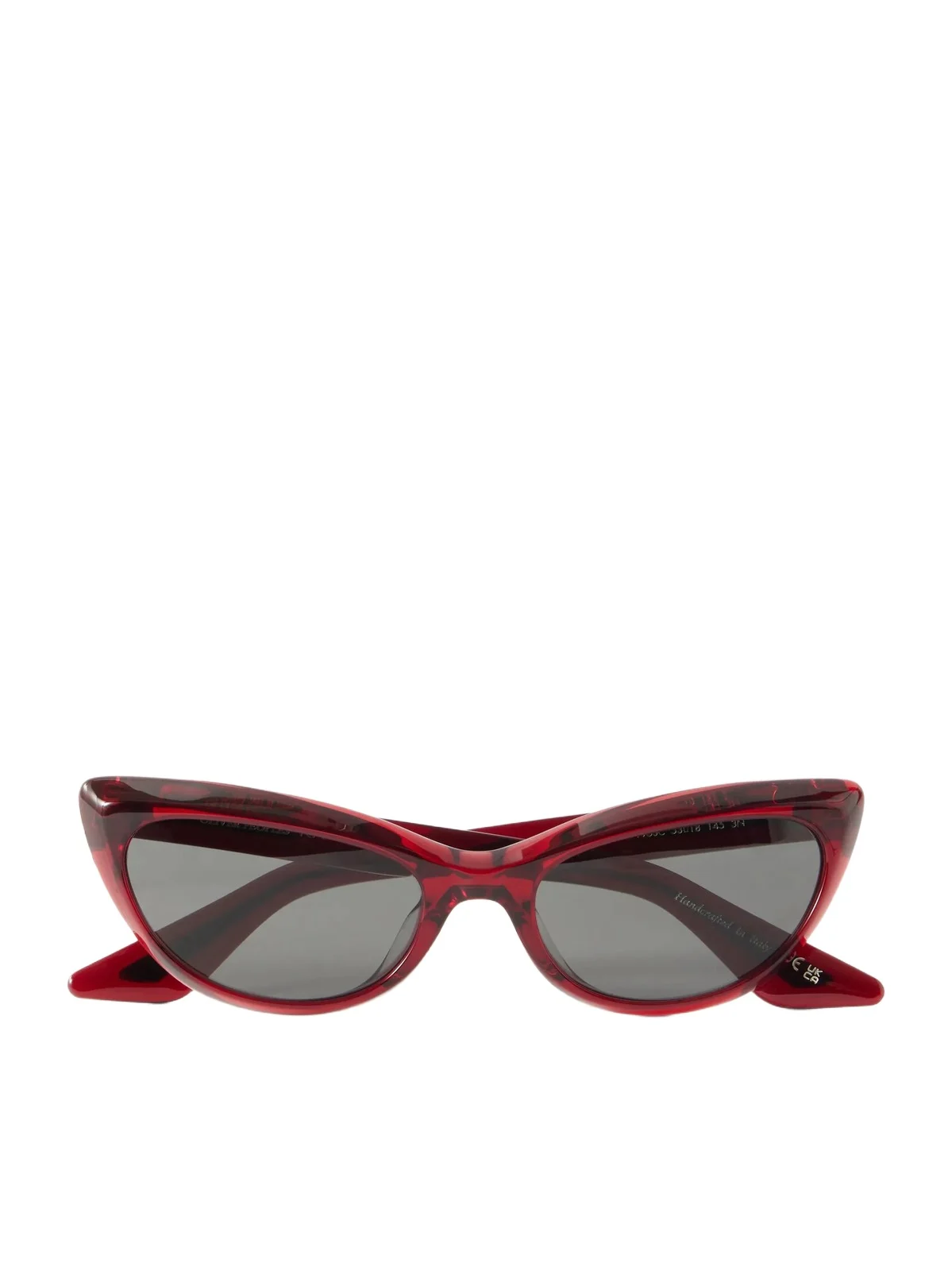 + Khaite 1963c Cat-eye Acetate Sunglasses + Khaite 1963c Cat-eye Acetate Sunglasses