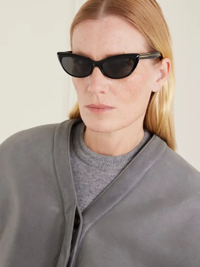 Oliver Peoples + Khaite 1963c Cat-eye Acetate Sunglasses | Thumbnail 2 Oliver Peoples + Khaite 1963c Cat-eye Acetate Sunglasses | Thumbnail 2