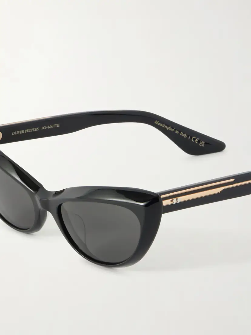 Oliver Peoples + Khaite 1963c Cat-eye Acetate Sunglasses | Thumbnail 4 Oliver Peoples + Khaite 1963c Cat-eye Acetate Sunglasses | Thumbnail 4