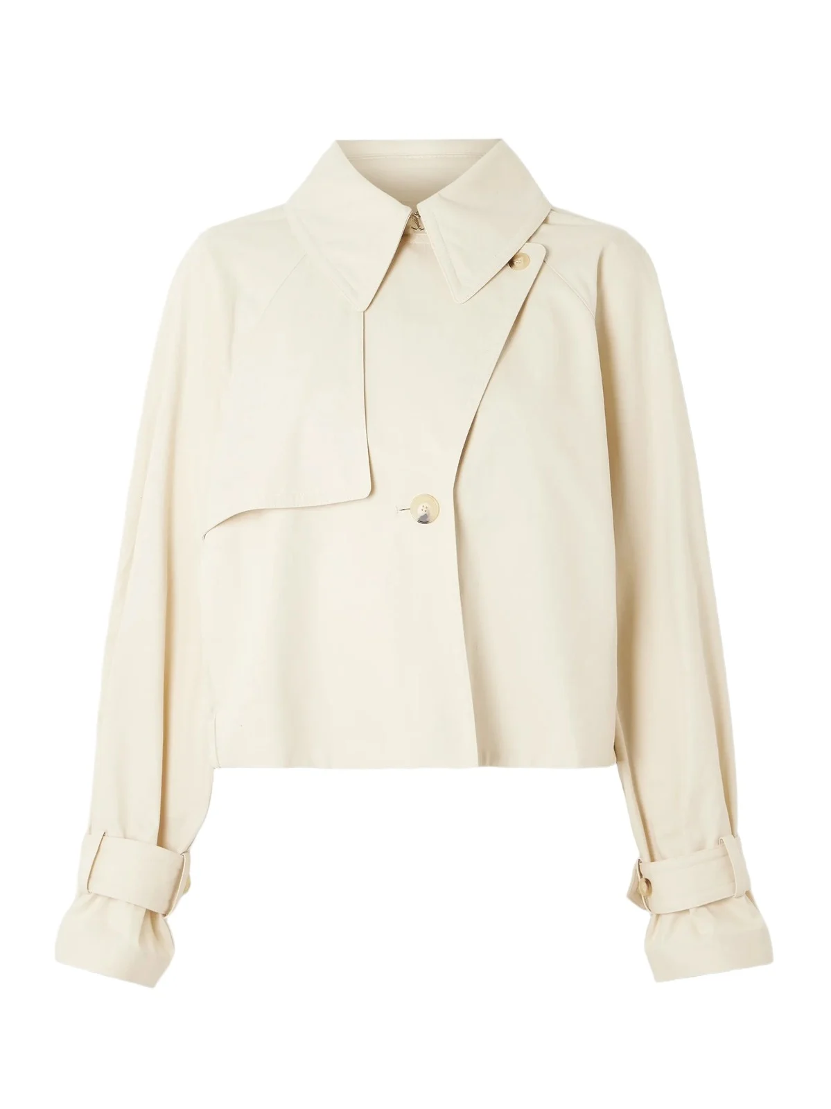 Suber Cropped Cotton-gabardine Jacket Suber Cropped Cotton-gabardine Jacket