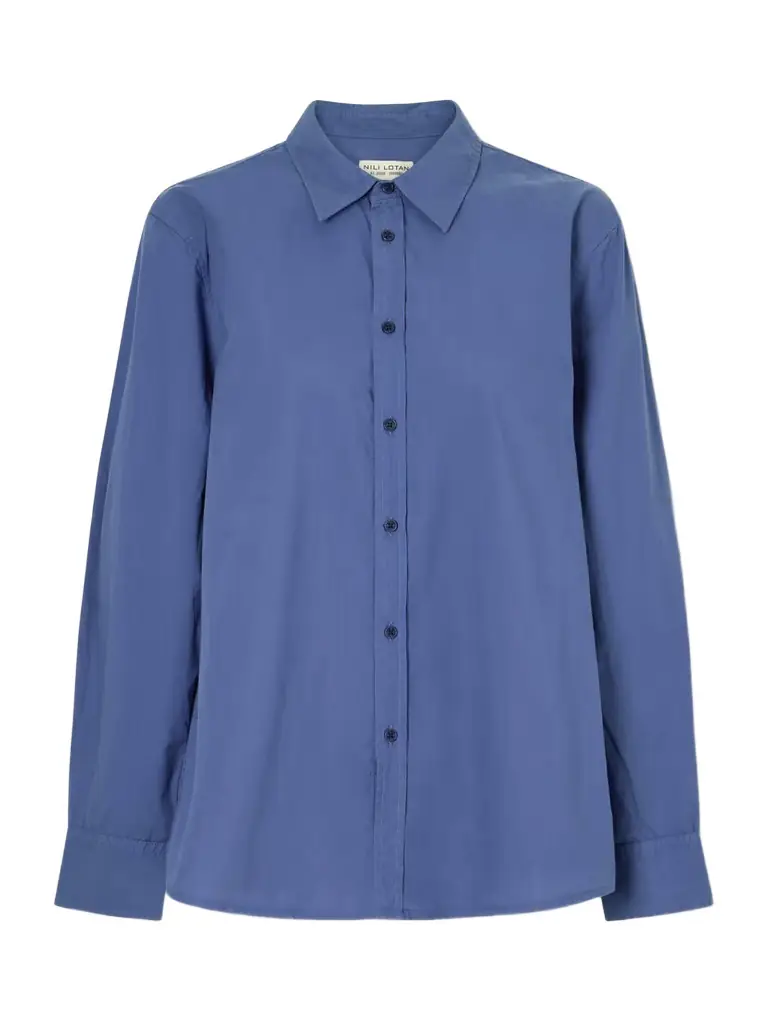 Nili Lotan Raphael Cotton-poplin Shirt | Image 1 Nili Lotan Raphael Cotton-poplin Shirt | Image 1