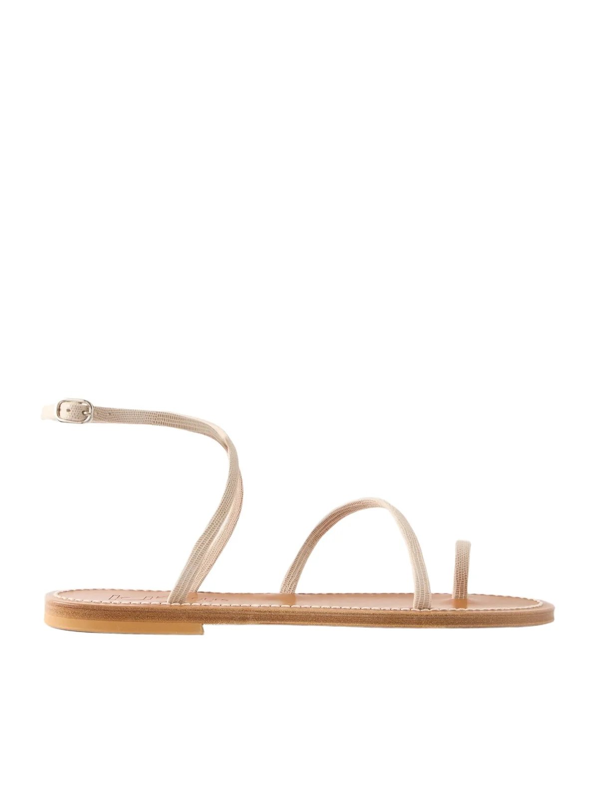 K Jacques St Tropez Loki Leather Thong Sandals