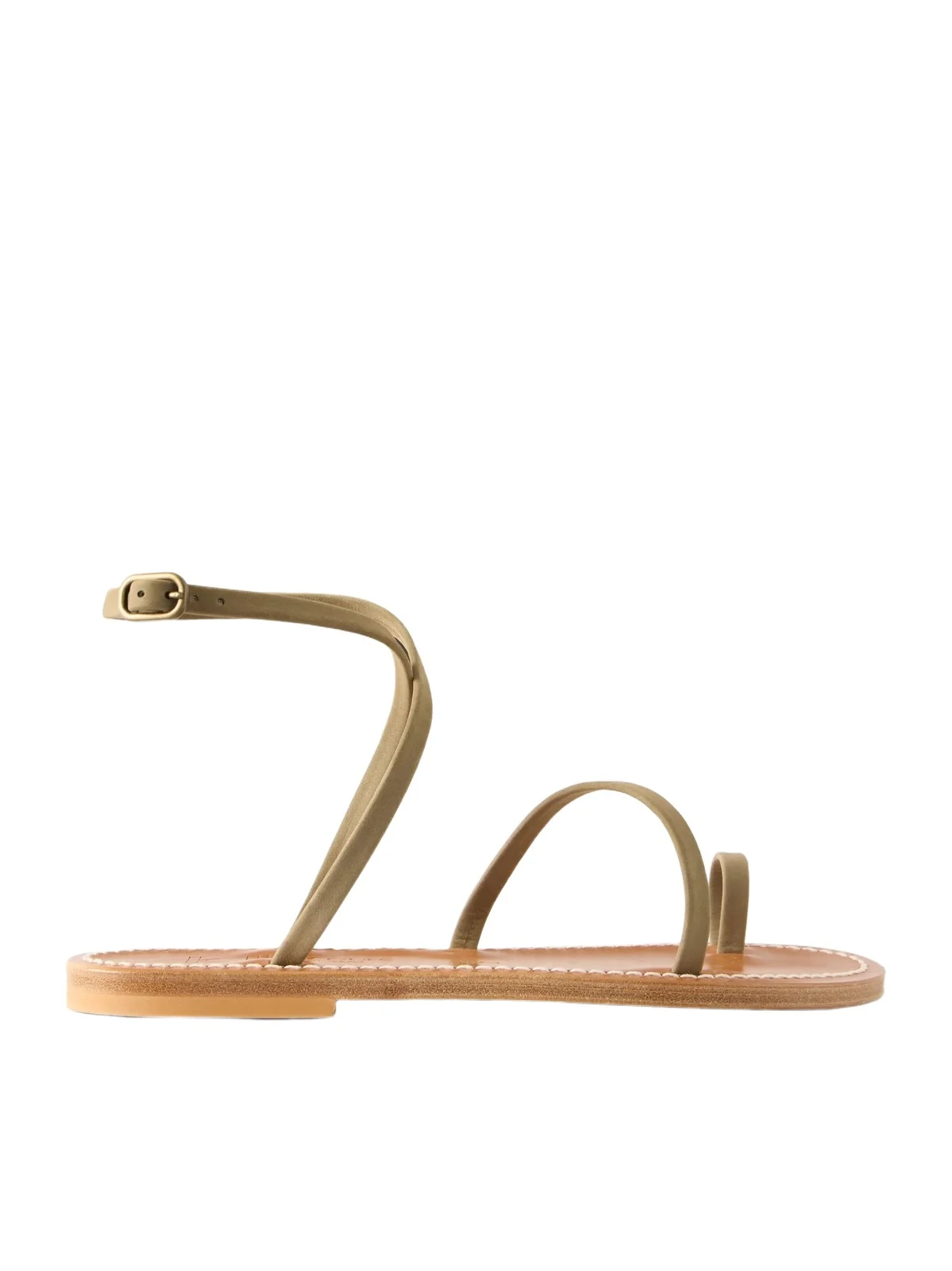 K Jacques St Tropez Loki Leather Thong Sandals