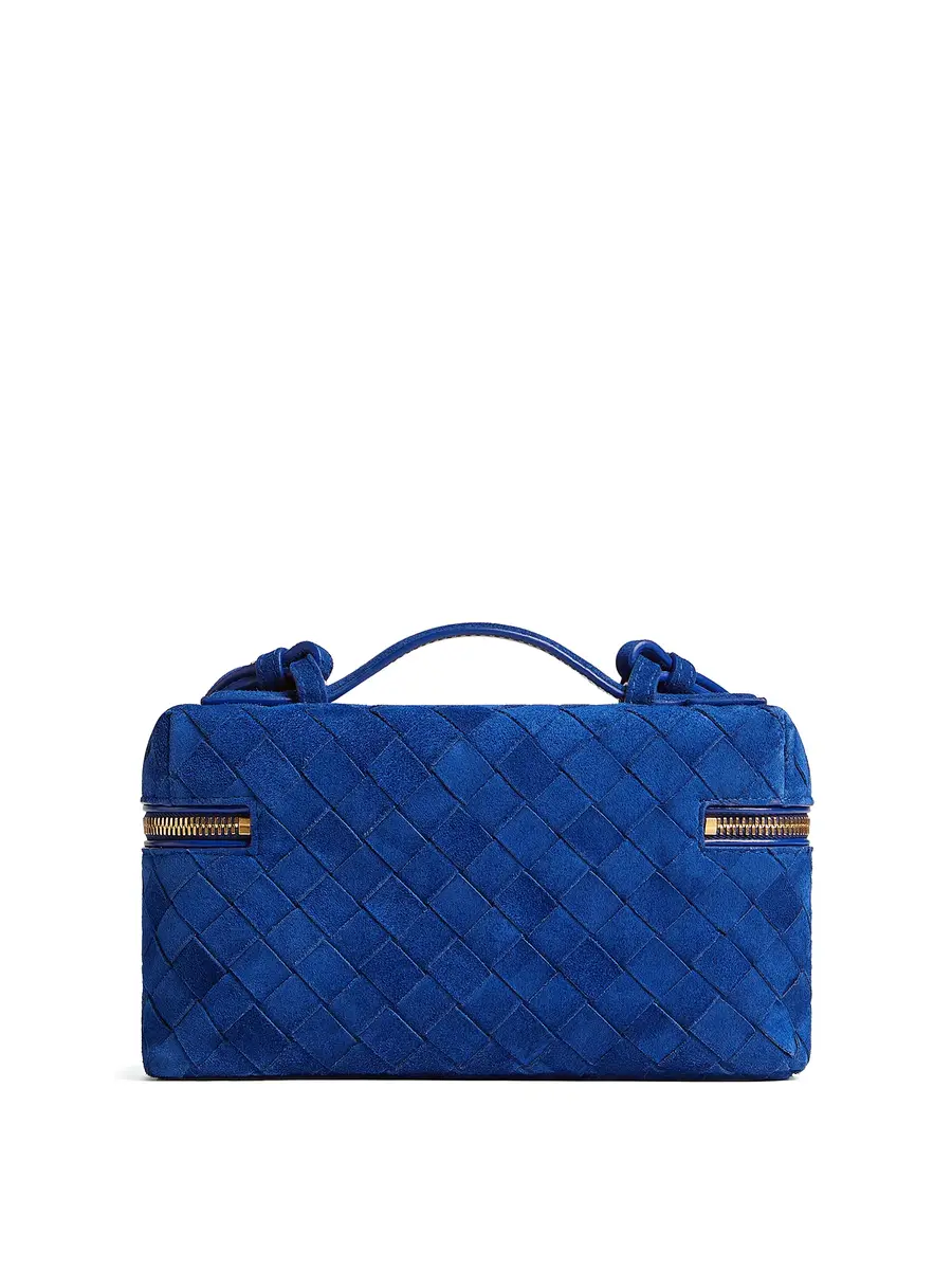 Bottega Veneta Suede Bang Bang Vanity Case | Thumbnail 3