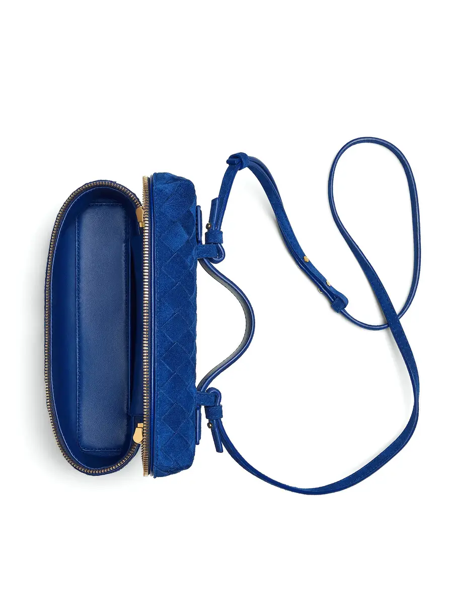 Bottega Veneta Suede Bang Bang Vanity Case | Thumbnail 4