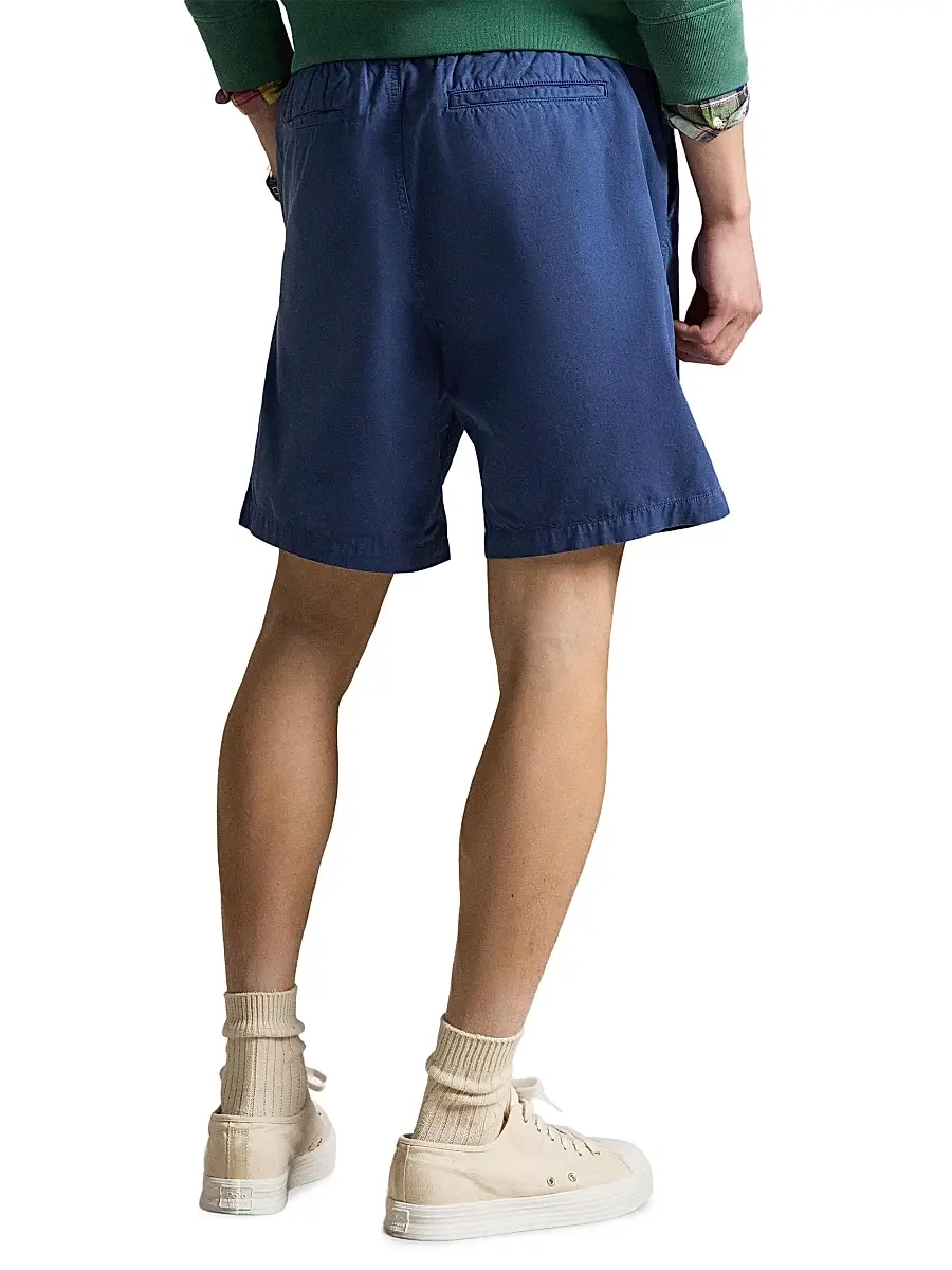 Polo Ralph Lauren Men's Logo Featherweight Cotton Twill Shorts | Thumbnail 4 Polo Ralph Lauren Men's Logo Featherweight Cotton Twill Shorts | Thumbnail 4
