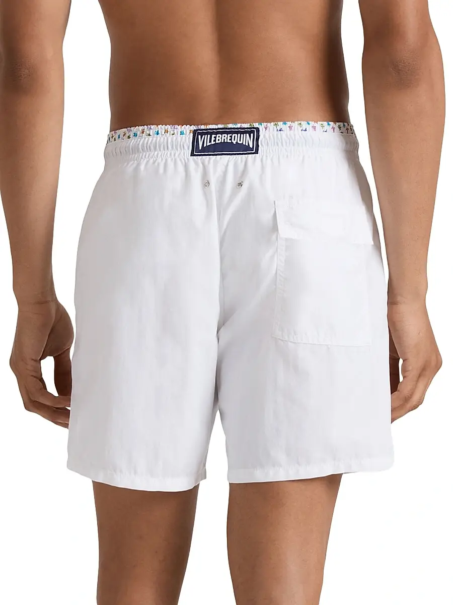 Vilebrequin Men's Micro Ronde des Tortues Swim Shorts | Thumbnail 4 Vilebrequin Men's Micro Ronde des Tortues Swim Shorts | Thumbnail 4