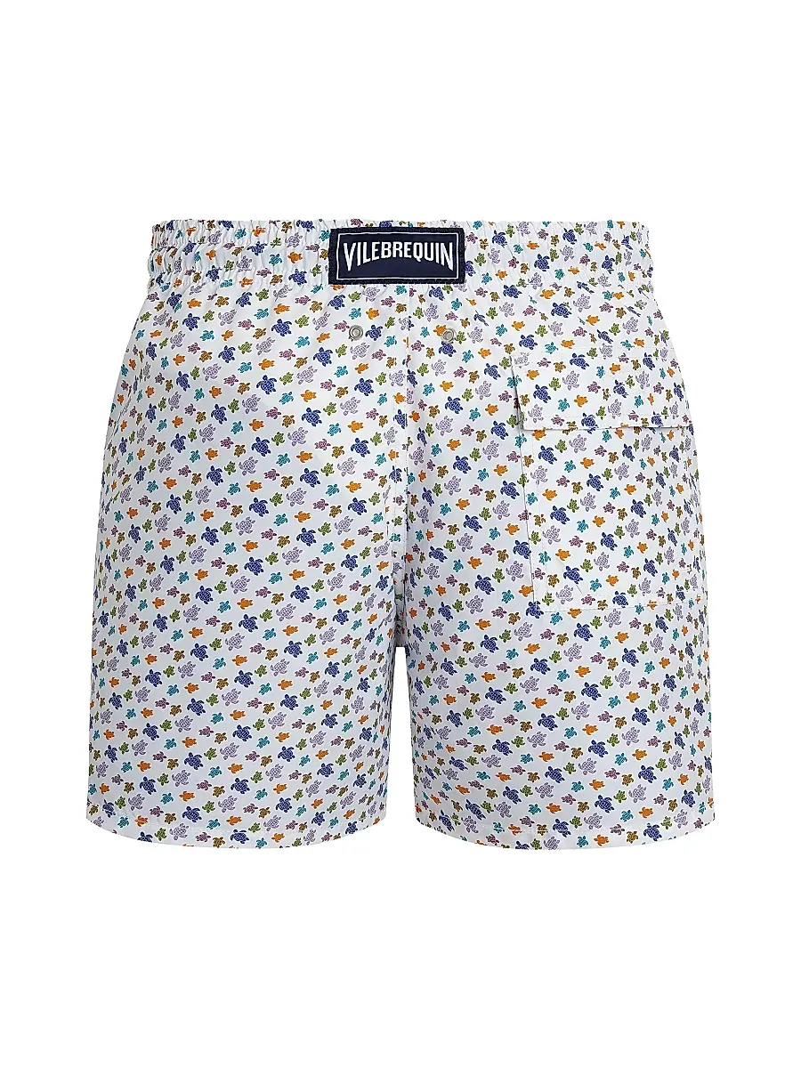 Vilebrequin Men's Micro Ronde Des Tortues Swim Shorts | Thumbnail 2 Vilebrequin Men's Micro Ronde Des Tortues Swim Shorts | Thumbnail 2