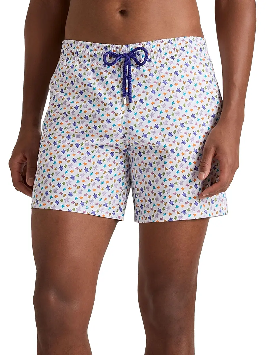 Vilebrequin Men's Micro Ronde Des Tortues Swim Shorts | Thumbnail 3 Vilebrequin Men's Micro Ronde Des Tortues Swim Shorts | Thumbnail 3