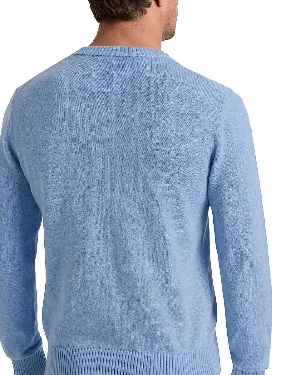 Vilebrequin Men's Turtle Cotton-Cashmere Crewneck Sweater | Thumbnail 4 Vilebrequin Men's Turtle Cotton-Cashmere Crewneck Sweater | Thumbnail 4