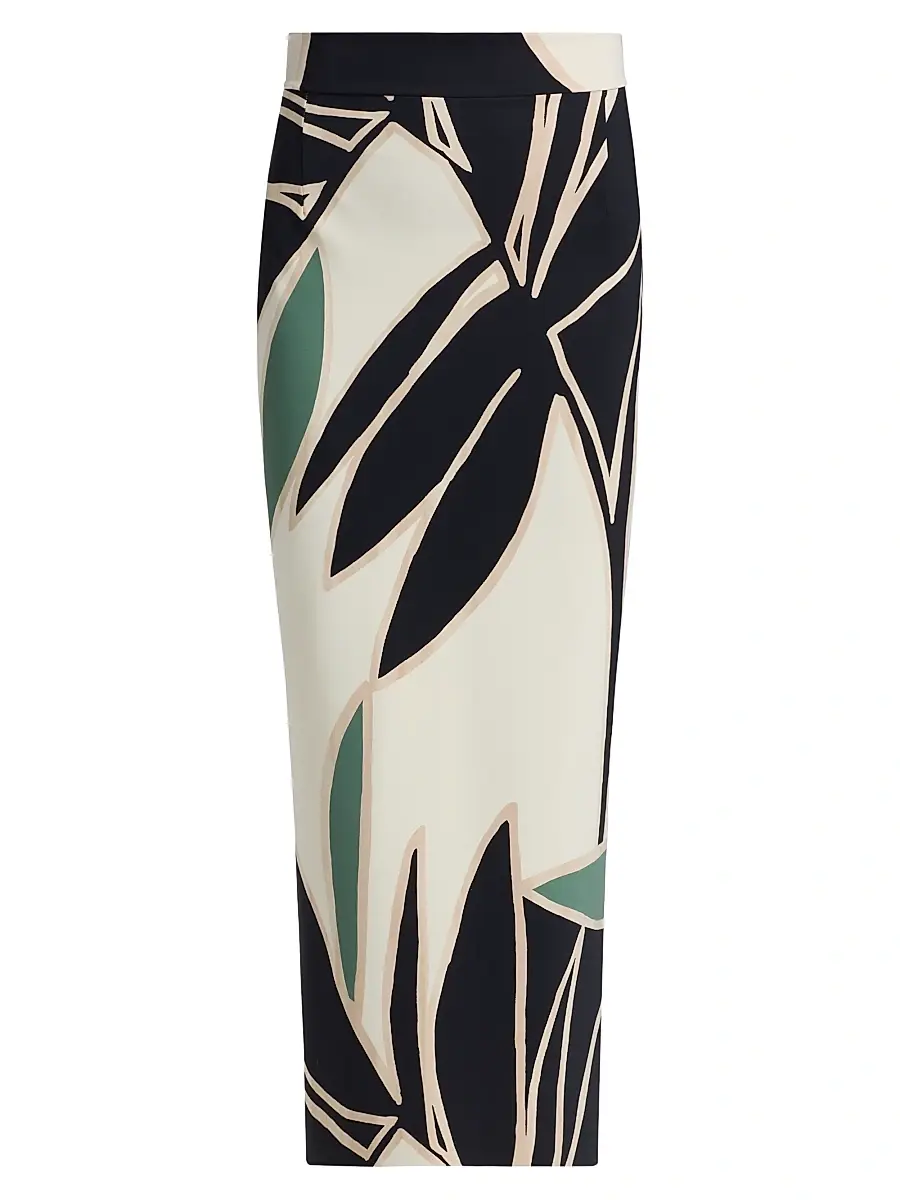 Chiara Boni La Petite Robe Women's Luminette Floral Pencil Midi-Skirt - Tula | Image 1 Chiara Boni La Petite Robe Women's Luminette Floral Pencil Midi-Skirt - Tula | Image 1