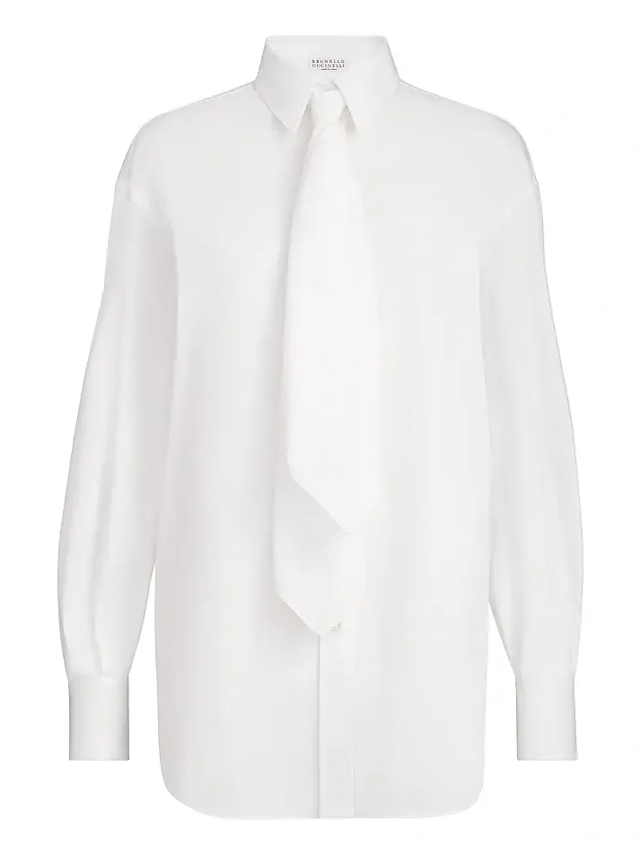 Women's Stretch Cotton Poplin Shirt