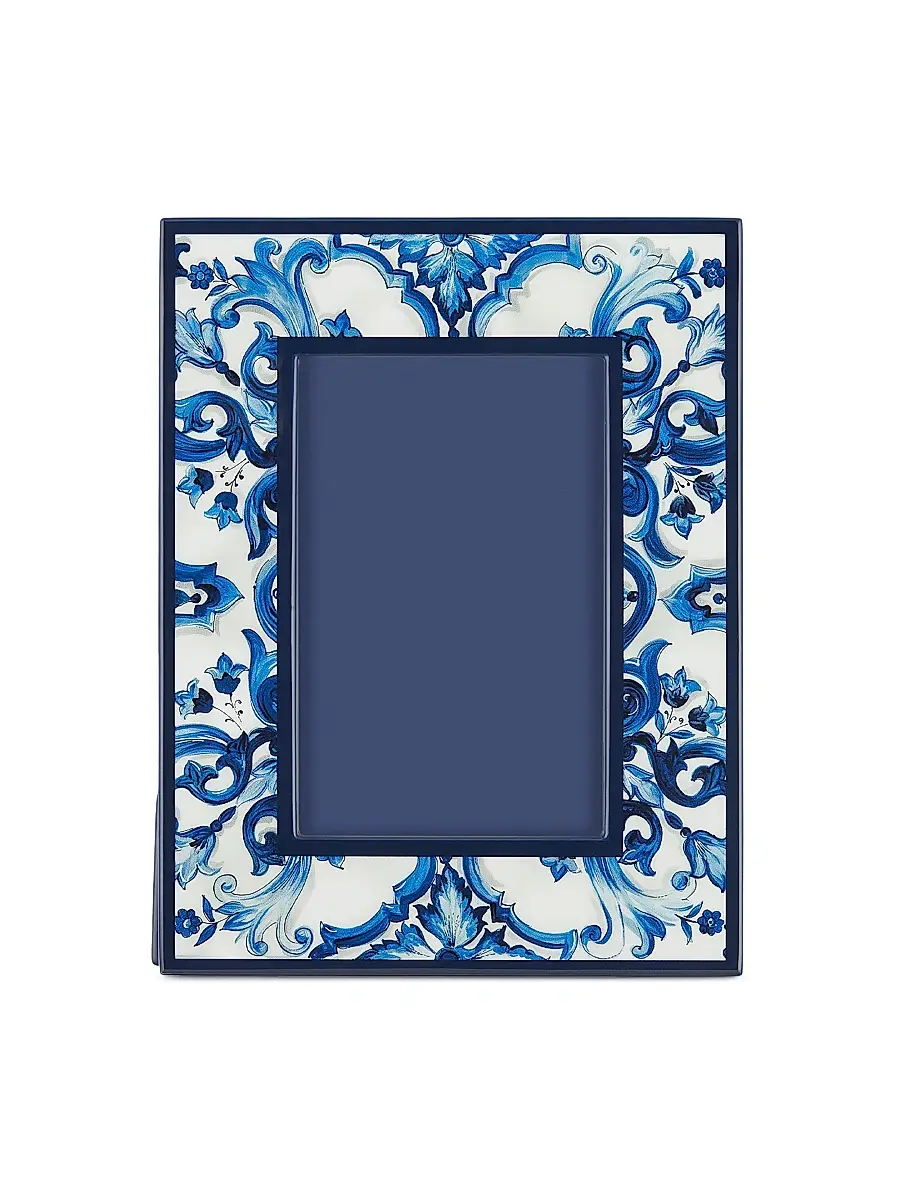 Blue Mediterraneo Picture Frame Blue Mediterraneo Picture Frame